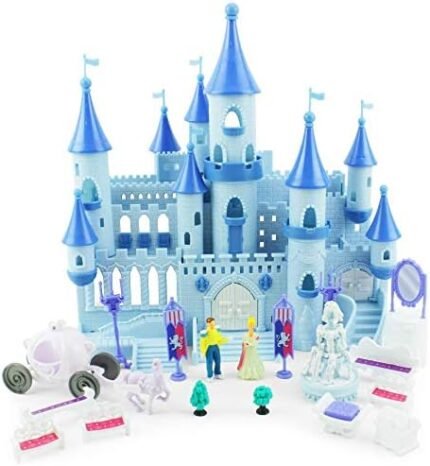 Boley Princess Castle Dollhouse - Small Plastic Doll Ho...