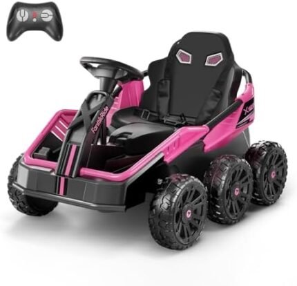 FanttikRide 24V Ride on Toys for Big Kids, 6 Eva Wheels UTV,...