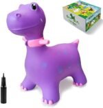 HotMax Bouncy Horse, Dinosaur Hopper Toys for Kids, Inflatab...