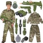 Tacobear Army Soldier Military Costume for Kids Boys Ag...