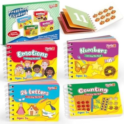 Torlam Preschool Learning Books, Alphabet Games ABC Let...