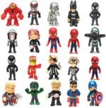 20 Pcs Action Figures Superhero Mini Sets，Titan Hero Se...