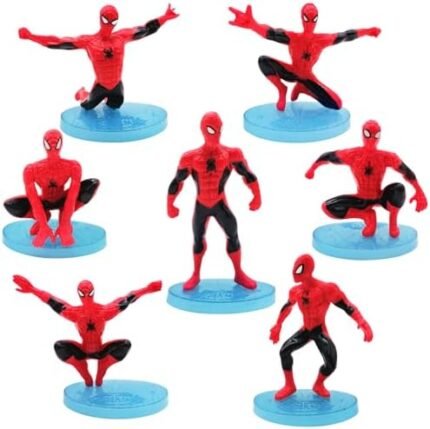 7 PCS Superhero Action Figure Toy Sets 3.8 Inch Super H...