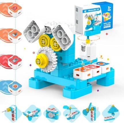 A1 Coding Robot for Kids Age 3+ Years, 8 in 1 Building Block...