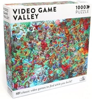 Big Potato Video Game Valley: Video Game Jigsaw Puzzle ...