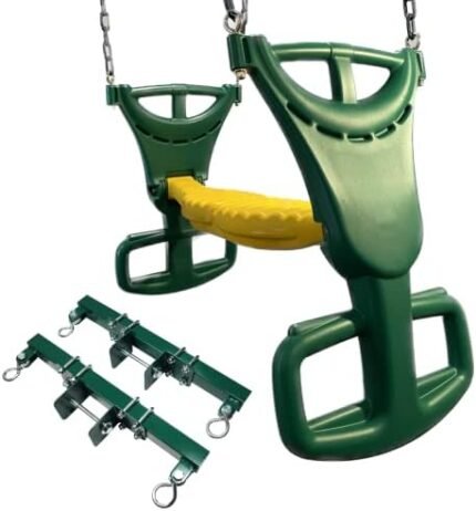 Glider Swing Set: Complete Kit Combines Back-to-Back Double ...