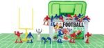 Kaskey Kids Football Guys - Red/Blue Inspires Kids Imaginati...