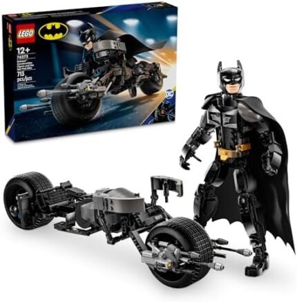 LEGO DC Batman: Batman Construction Figure & The Bat-Po...