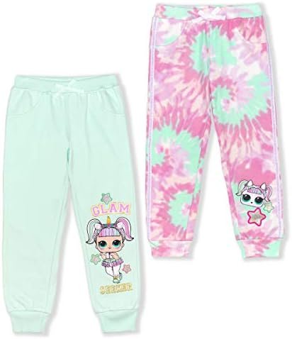 L.O.L. Surprise! Dolls 2 Pack Jogger Sweatpants for Lit...