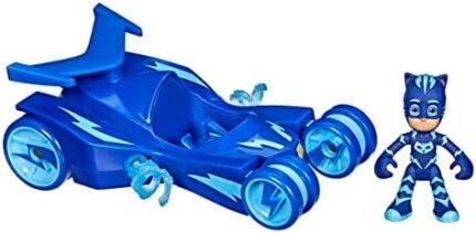 PJ Masks Catboy Deluxe Vehicle Preschool Toy, Cat-Car Toy wi...