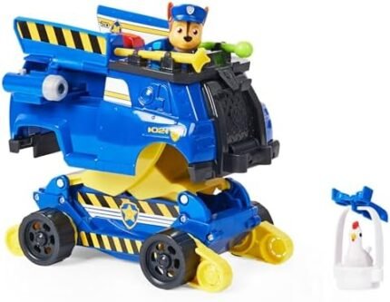 Paw Patrol, Chase Rise and Rescue Transforming Toy Car with ...