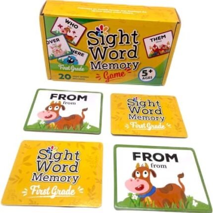 Sight Word Memory Game / Matching Game. Reading and Language...