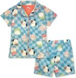 Squishmallows Girls Pajama Set - 2 Piece Cozy Girls Pjs...