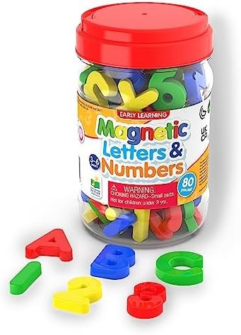 The Learning Journey: Magnetic Letters and Numbers for ...