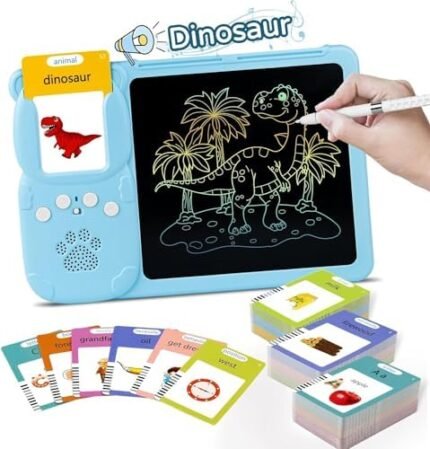 Toddler Toys Talking Flash Cards with Drawing Tablet 510s Si…